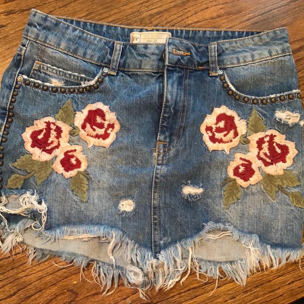 Free People size 28 skirt